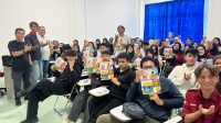 Pengurus IJTI Kepri Melaksanakan Sosialisasi Lomba Hut Bhayangkara Di Universitas Batam.