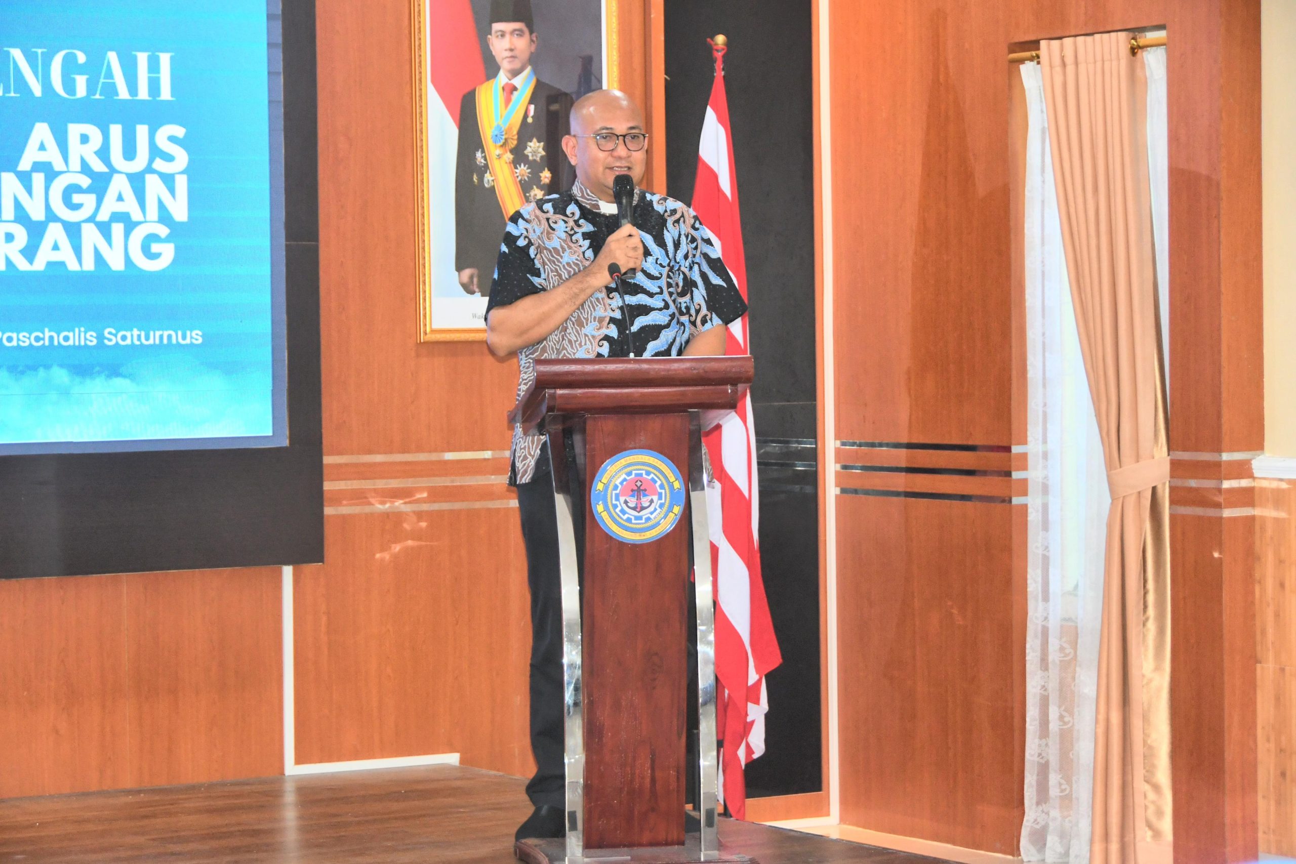Ketua Komisi Keadilan, Perdamaian, dan Pastoral Migran Perantau (KKPPMP/KKPP-MP), Romo Chrisanctus Paschalis Saturnus